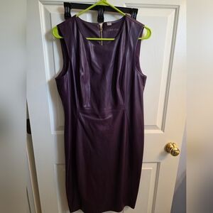 Get Ready For Work In This Calvin Klein Purple Sleeveless Dress